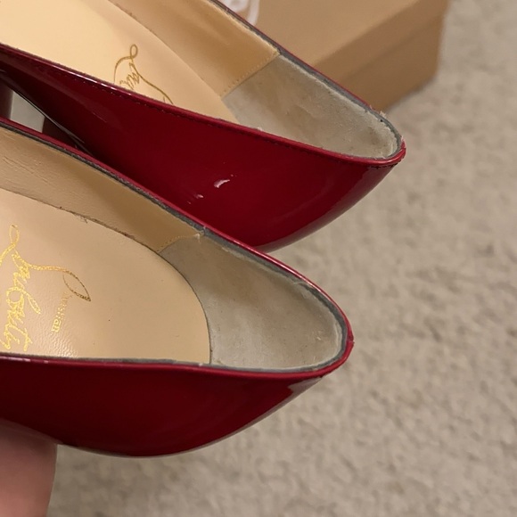ONLY WORN ONCE - Christian Louboutin Heels - Picture 6 of 7